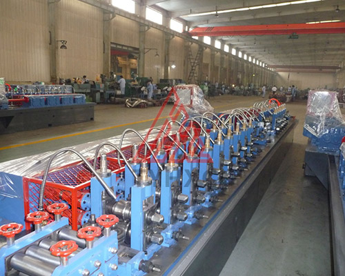 Ф76mm-ERW-直縫焊管機組成型區