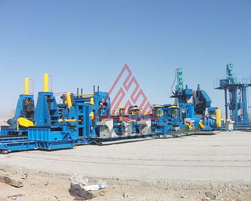 巴基斯坦φ426-2540X25.4mm中交集團(tuán)樁管機(jī)組，管長(zhǎng)30m